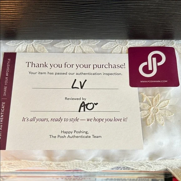 Louis Vuitton Black Leather Pouch with Gold Details - Picture 6 of 16